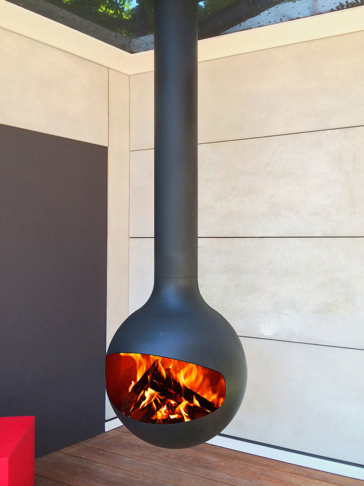 ORBIT SUSPENDED FIREPLACE