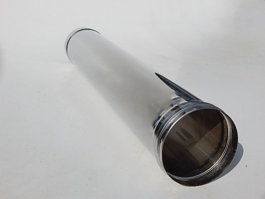 Combustion heater stove stainless steel flue